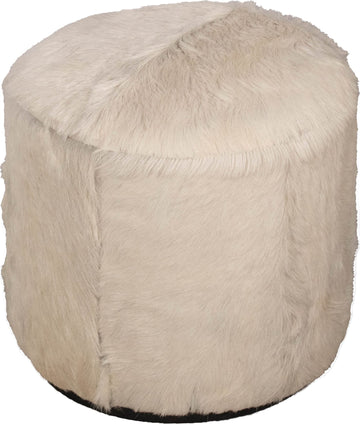 Matola Macadamia Large Round Ottoman - Ornate Home