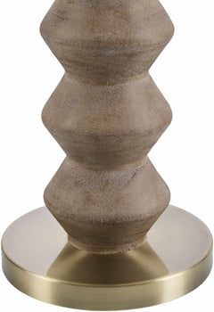 Matozinhos Dark Brown Floor Lamp - Ornate Home