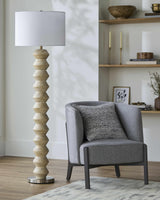 Matozinhos Ivory Floor Lamp - Ornate Home