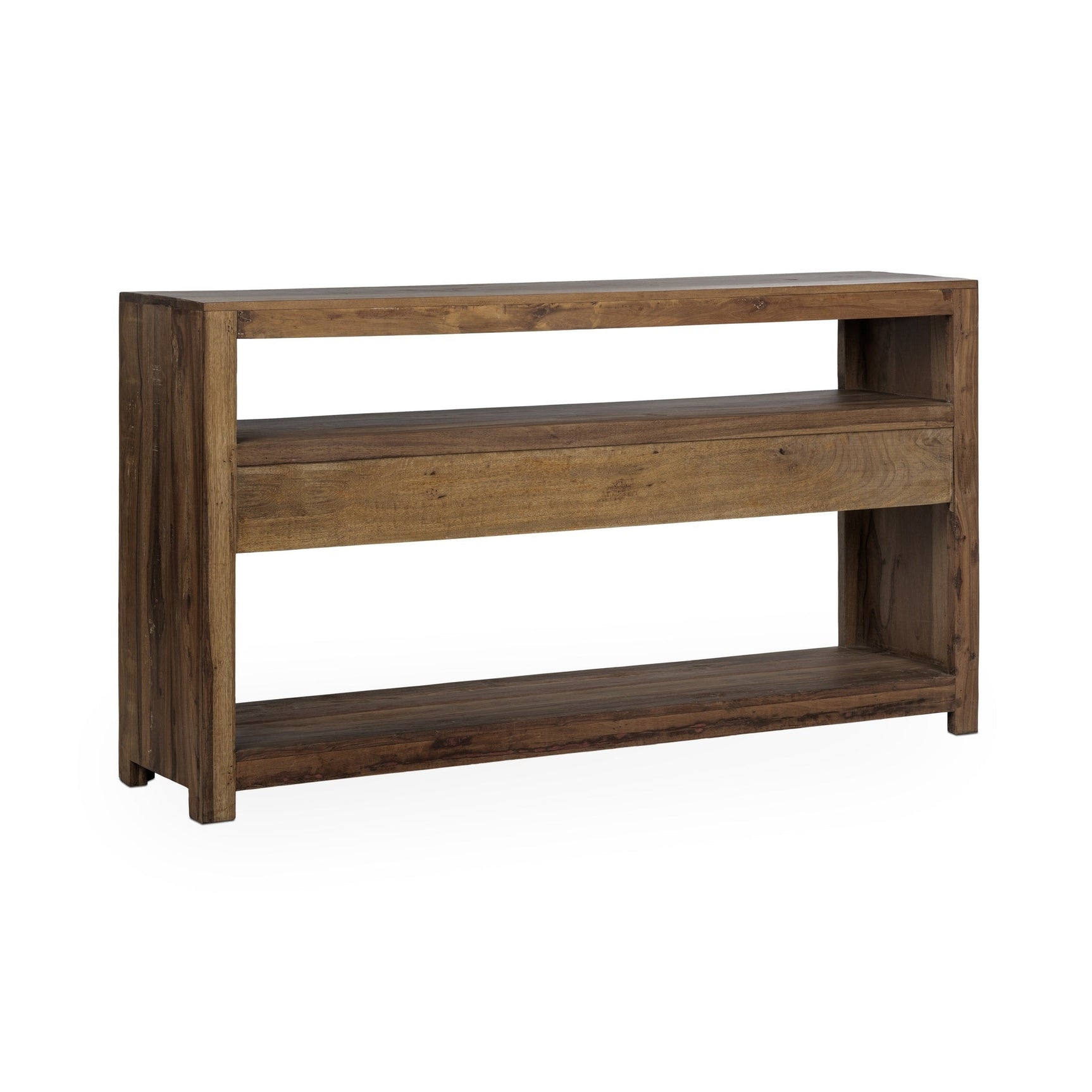 Mattai Natural 4 Drawer Console Table - Ornate Home