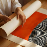Vortex Sunset - Abstract Geometric Art Print