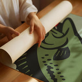 Baited Bliss - Retro Fishing Print