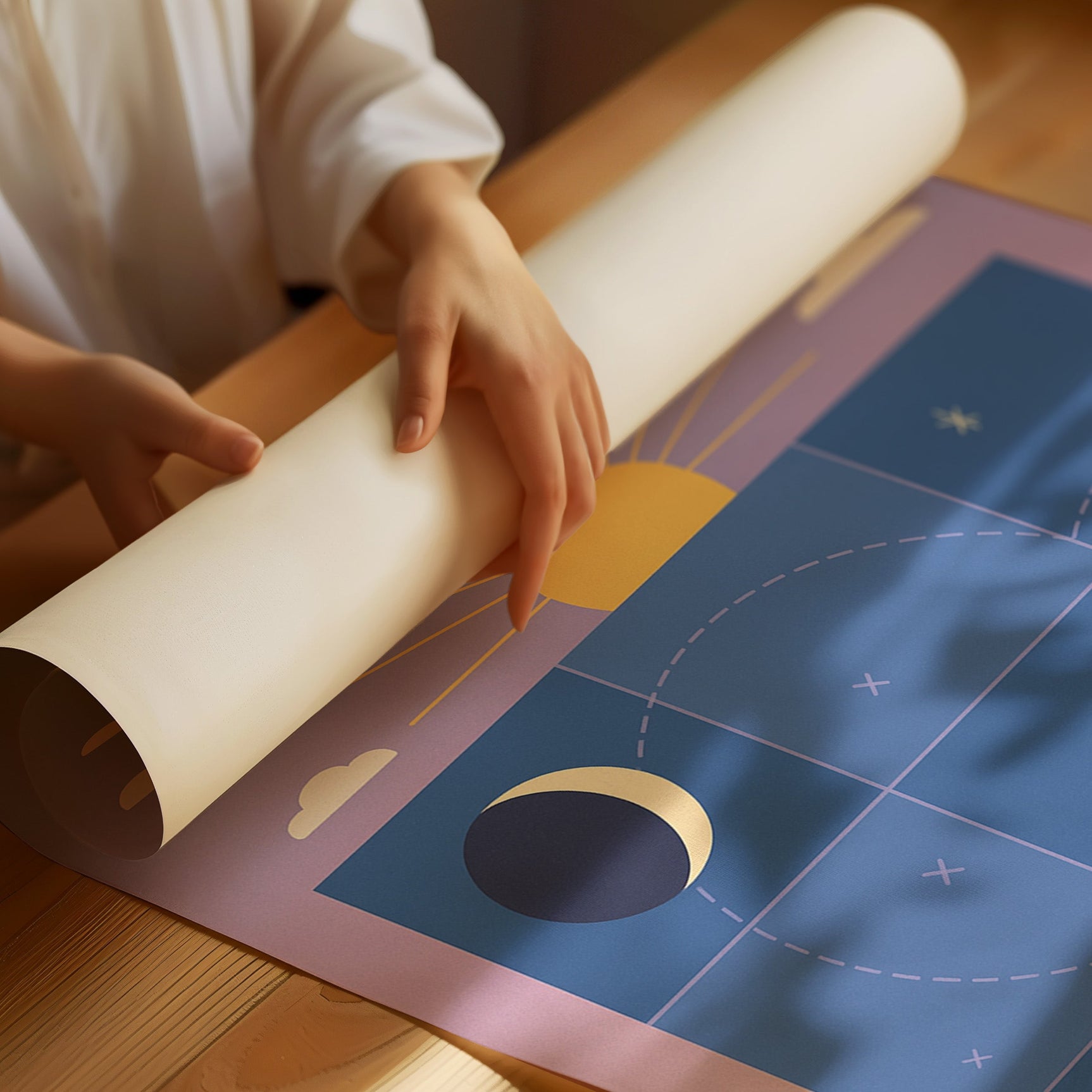 Celestial Harmony - Inspirational Art Print
