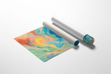 “Color Currents” – Abstract Swirl Painting
