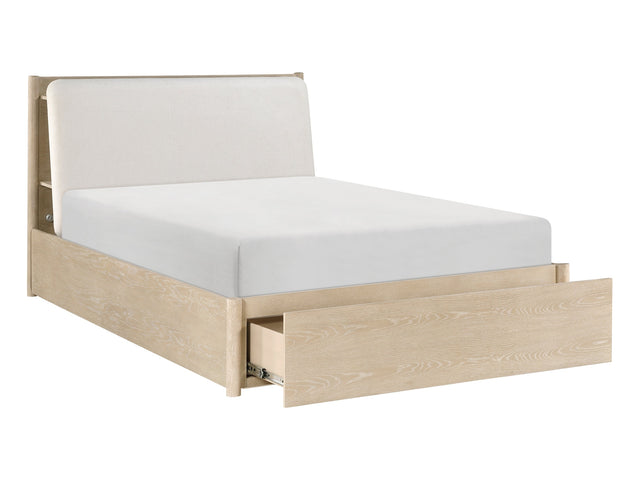 Matteo Light Oak California King Platform Bed - Ornate Home