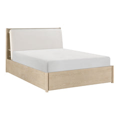 Matteo Light Oak California King Platform Bed - Ornate Home