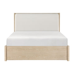 Matteo Light Oak Ceruse/Oyster 4-Piece Queen Bedroom Set - Ornate Home