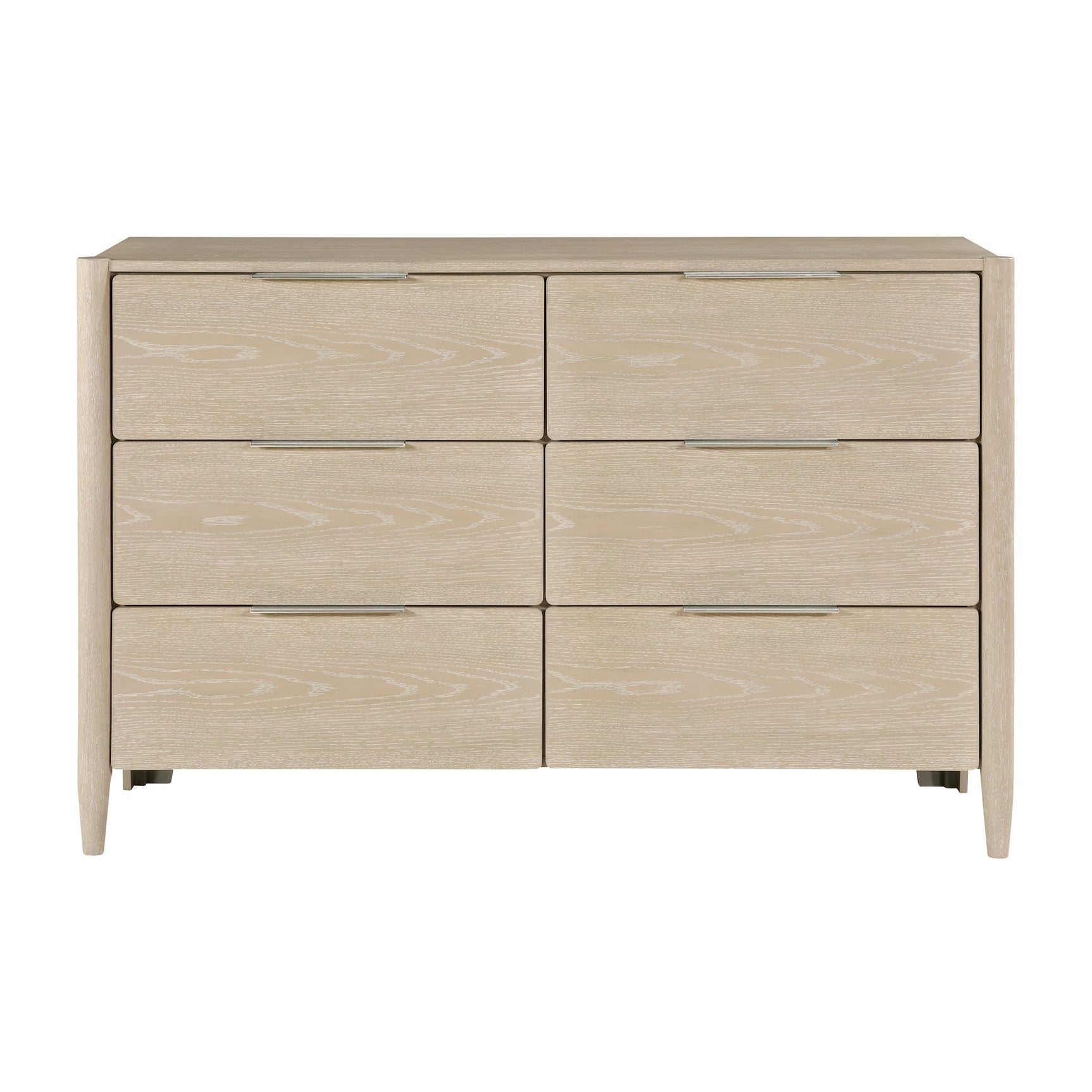 Matteo Light Oak Ceruse/Oyster 4-Piece Queen Bedroom Set - Ornate Home