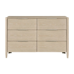 Matteo Light Oak Ceruse/Oyster 4-Piece Queen Bedroom Set - Ornate Home