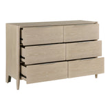 Matteo Light Oak Ceruse/Oyster 4-Piece Queen Bedroom Set - Ornate Home