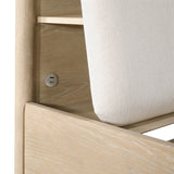 Matteo Light Oak Eastern King Platform Bed - Ornate Home