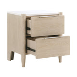 Matteo Light Oak Nightstand - Ornate Home