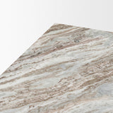 Matteo Pink Solid Marble Rectangular Coffee Table