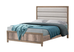 Matteo Weathered Gray Full Panel Youth Bedroom Set - Ornate Home