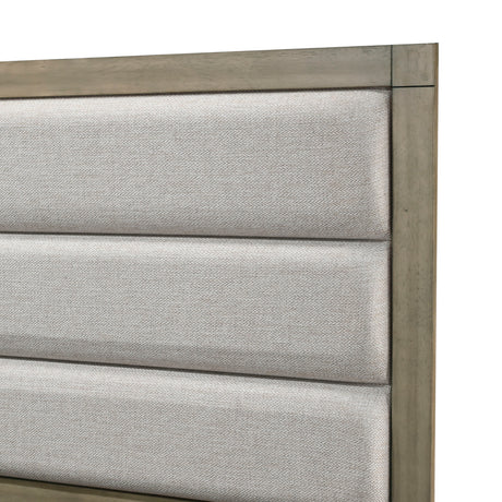 Matteo Weathered Gray Panel Bedroom Set - Ornate Home