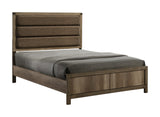 Matteo Weathered Gray Queen Panel Bed - Ornate Home