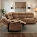 Mattheus Cypress Brown Power Sectional - Ornate Home