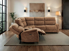 Mattheus Cypress Brown Power Sectional - Ornate Home