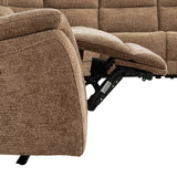 Mattheus Cypress Brown Power Sectional - Ornate Home