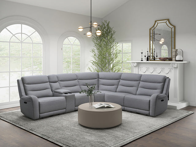 Matthias Gray Sectional - Ornate Home