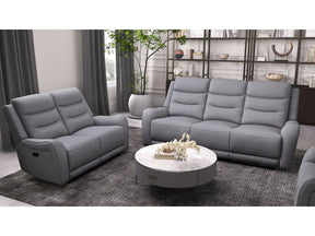 Matthias Gray Sofa & Loveseat - Ornate Home