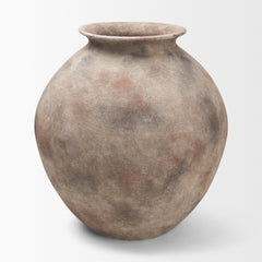 Mattone Taupe Rustic Weather Terracotta Vase - Ornate Home