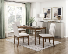 Maude Beige Side Chair (Set of 2) - Ornate Home