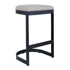 Maude Brown/Gray Outdoor Bar Stool - Ornate Home
