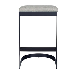 Maude Brown/Gray Outdoor Bar Stool - Ornate Home