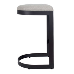 Maude Brown/Gray Outdoor Bar Stool - Ornate Home