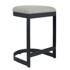 Maude Brown/Gray Outdoor Counter Stool - Ornate Home
