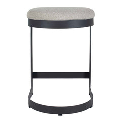 Maude Brown/Gray Outdoor Counter Stool - Ornate Home