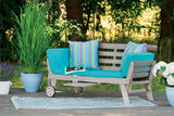 Maui Gray/Turquoise Outdoor Daybed - Ornate Home