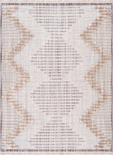 Maulawin Cream High-Low Area Rug - Ornate Home