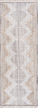 Maulawin Cream High-Low Area Rug - Ornate Home