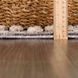 Maulawin Cream High-Low Area Rug - Ornate Home