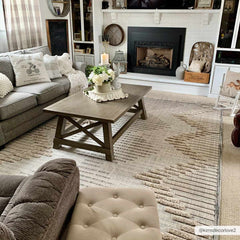 Maulawin High-Low Rustic Rug - Ornate Home