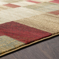 Maumee Brown Mosaic Performance Rug - Clearance - Ornate Home