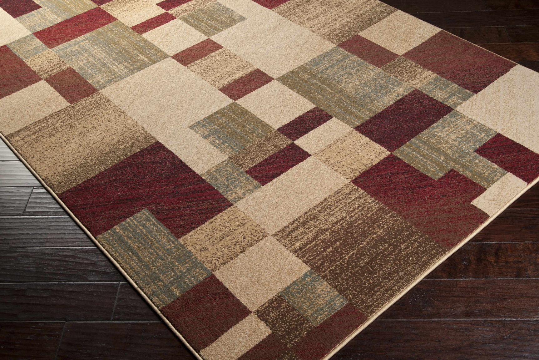 Maumee Brown Mosaic Performance Rug - Clearance - Ornate Home