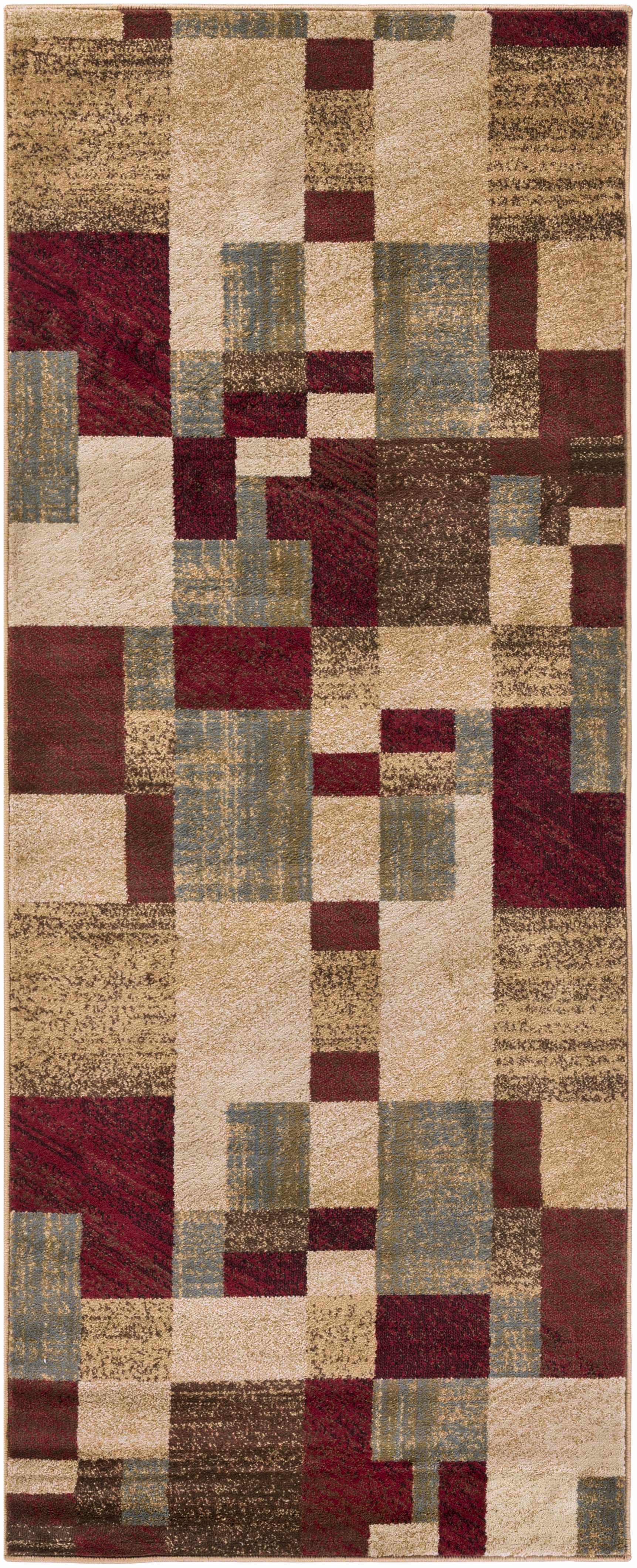 Maumee Brown Mosaic Performance Rug - Clearance - Ornate Home