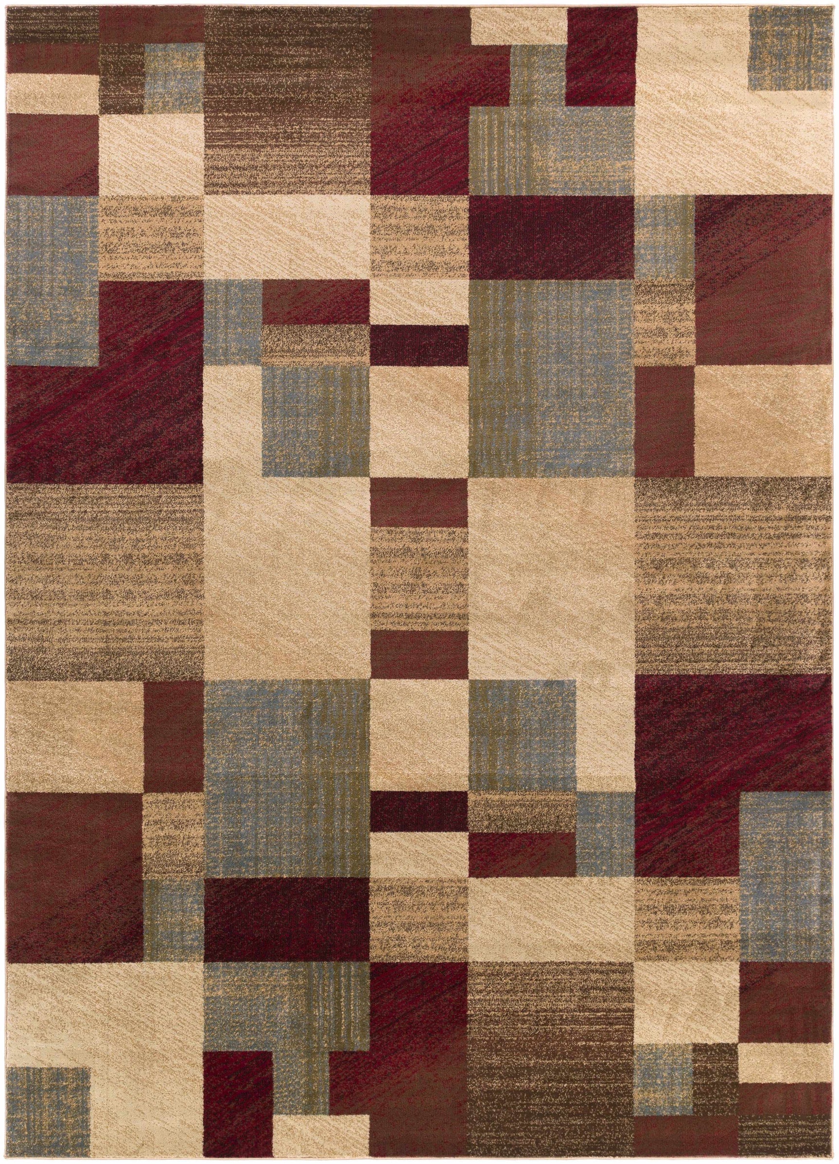 Maumee Brown Mosaic Performance Rug - Clearance - Ornate Home