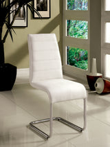 Mauna White 5 Pc. Dining Set - Ornate Home