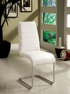 Mauna White 5 Pc. Dining Set - Ornate Home