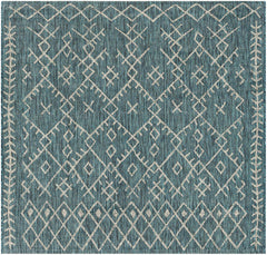 Maunawili Aqua Nordic Outdoor Rug - Ornate Home