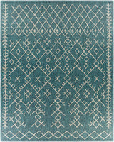 Maunawili Aqua Nordic Outdoor Rug - Ornate Home