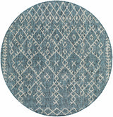 Maunawili Aqua Nordic Outdoor Rug - Ornate Home