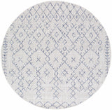 Maunawili Blue Detailed Gray Outdoor Rug - Clearance - Ornate Home