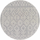Maunawili Blue Detailed Gray Outdoor Rug - Clearance - Ornate Home