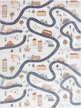 Mave Roads Washable Rug for Kids - Ornate Home