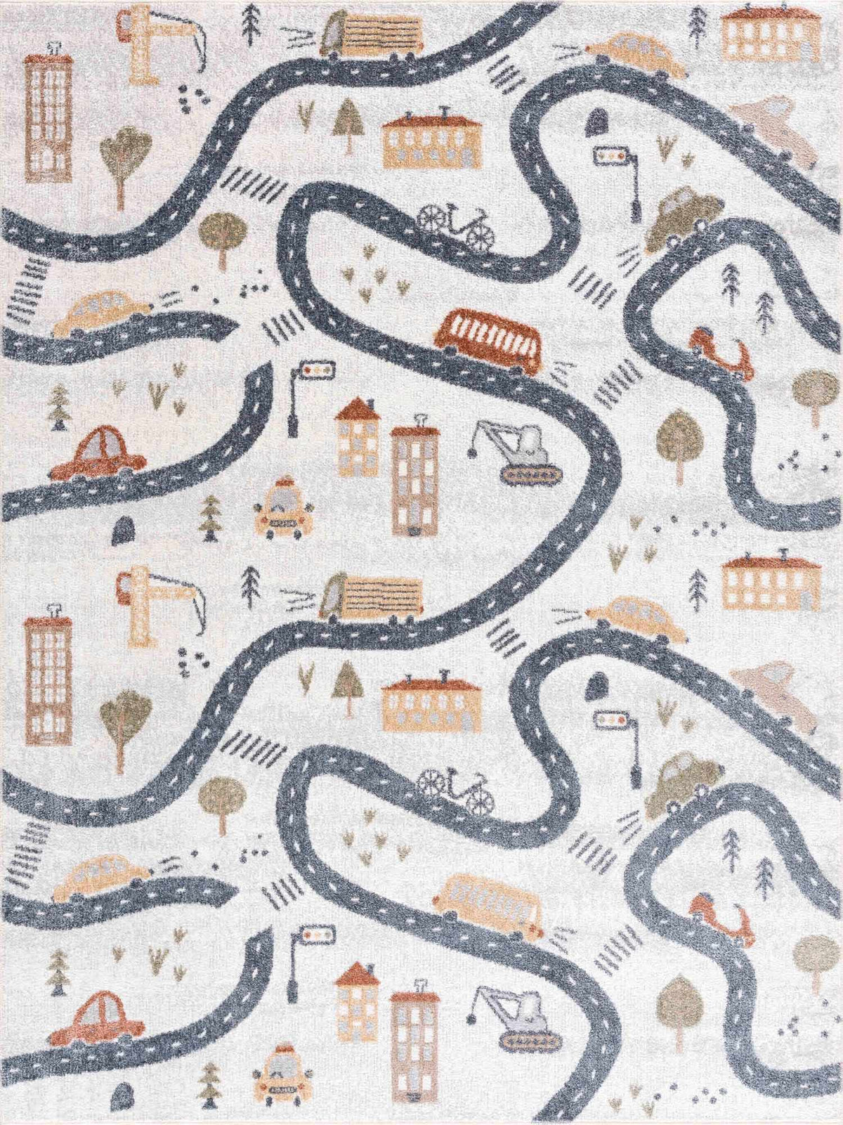Mave Roads Washable Rug for Kids - Ornate Home